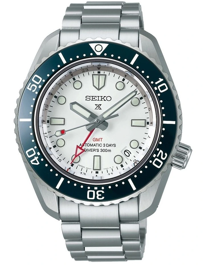 SPB519J Prospex 1968 Heritage Divers GMT Watch in Silver image 1