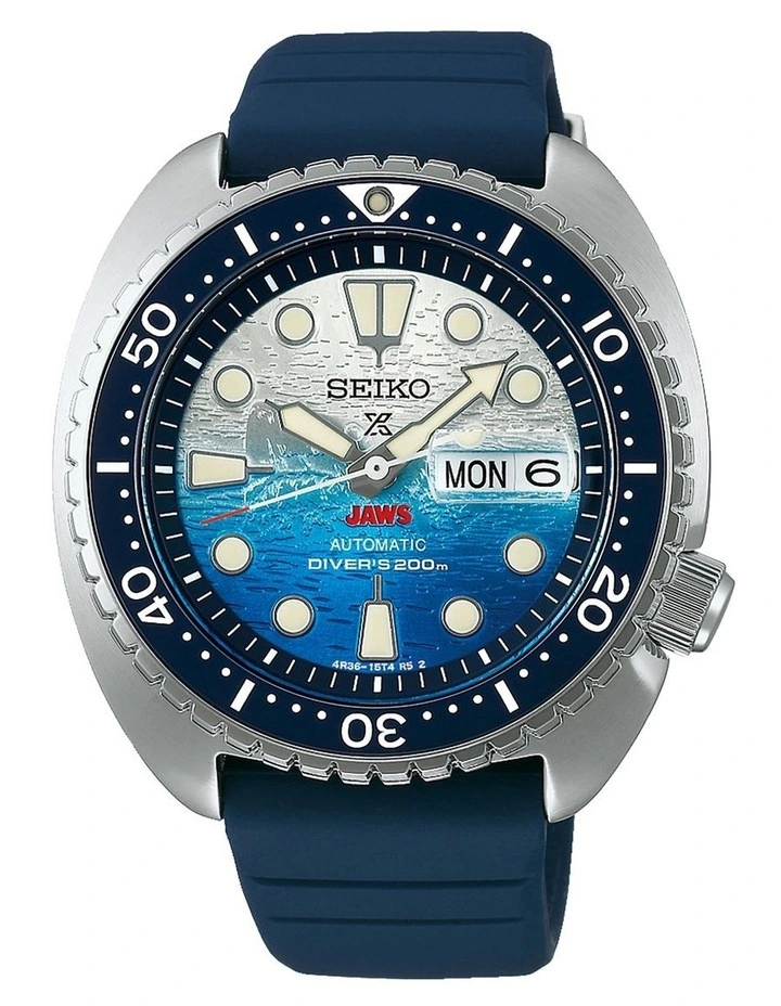 Prospex Limited-Edition Jaws 50th Anniversary Diver's Watch SRPL81K in Blue image 1
