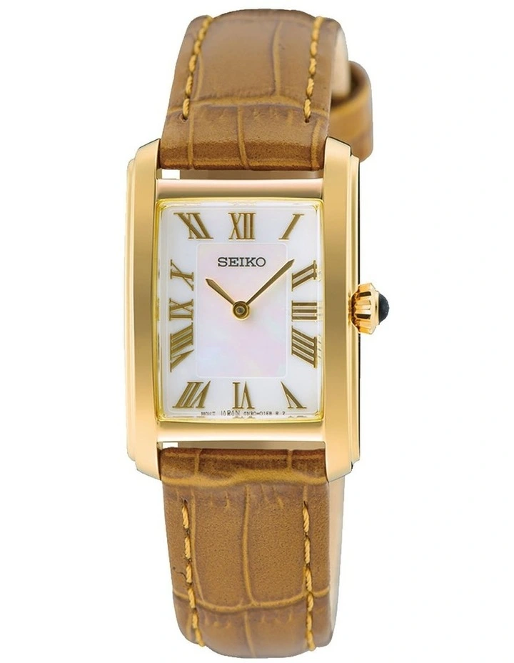 Quartz Dress Watch SWR100P in Gold image 1