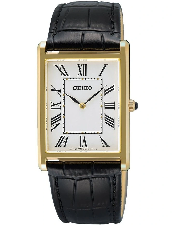 Classic Dress Watch SWR104P in Black image 1