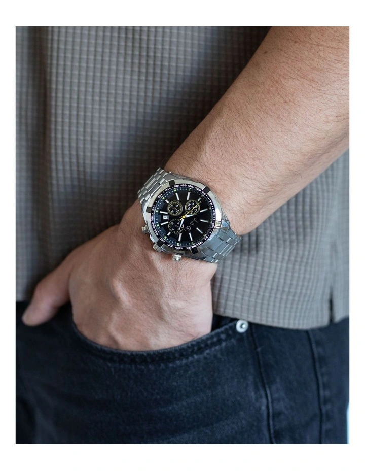 Boss Watch in Silver image 2