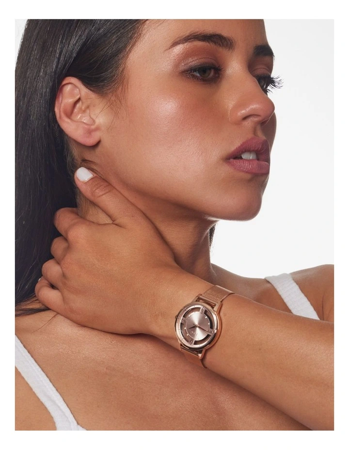 Como Watch in Rose Gold image 3