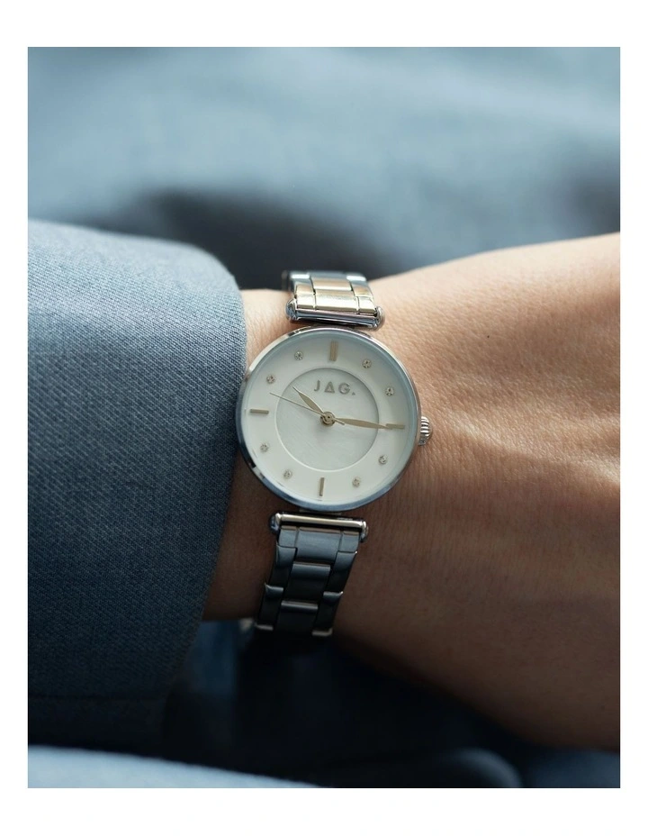 Portland Watch in Silver image 2