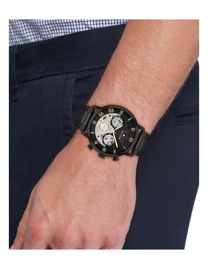 Legend Ionic Plated Steel Dial 1710706 Watch in Black image 4