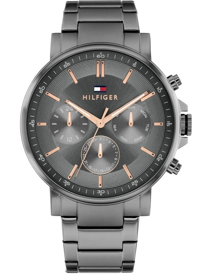 Tyson Ionic Plated Steel Dial 1710711 Watch in Grey image 1