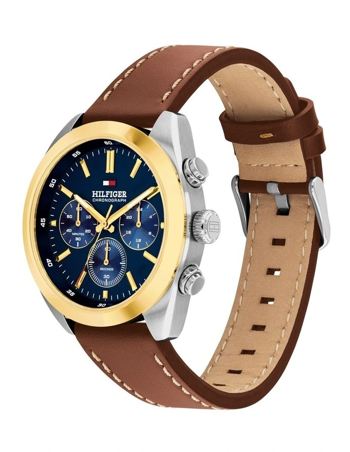 Hudson Leather Dial 1710720 Watch in Blue image 2