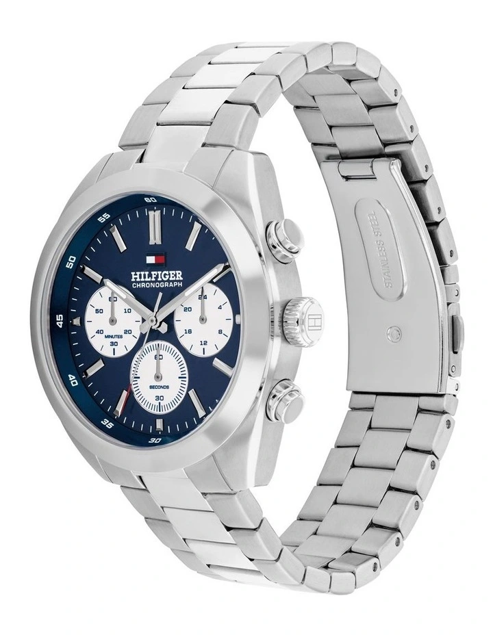 Hudson Stainless Steel Dial 1710722 Watch in Blue image 2