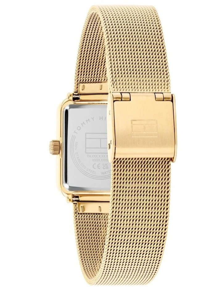 Tea Tank Ionic Plated Thin Steel Dial 1782791 Watch in Green image 3