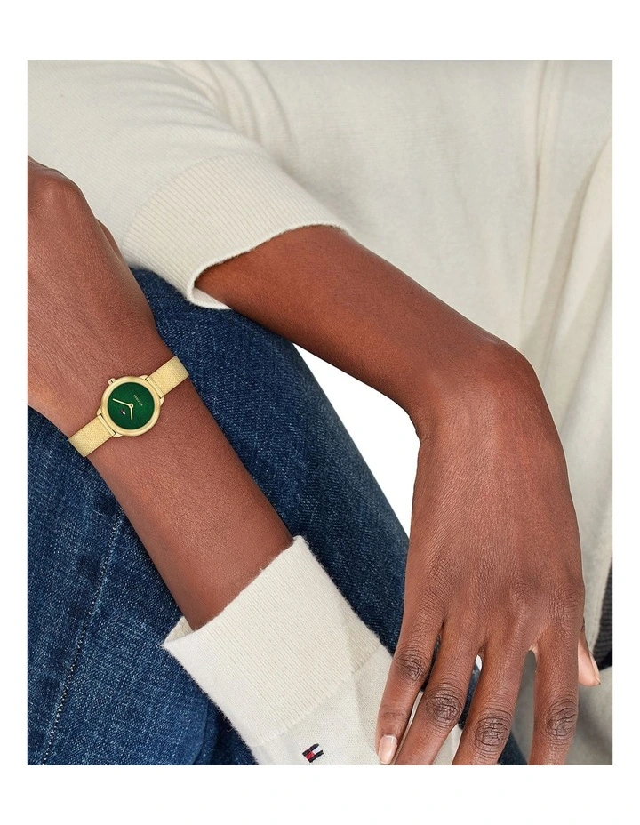 Demi Ionic Plated Thin Steel Dial 1782812 Watch in Green image 4