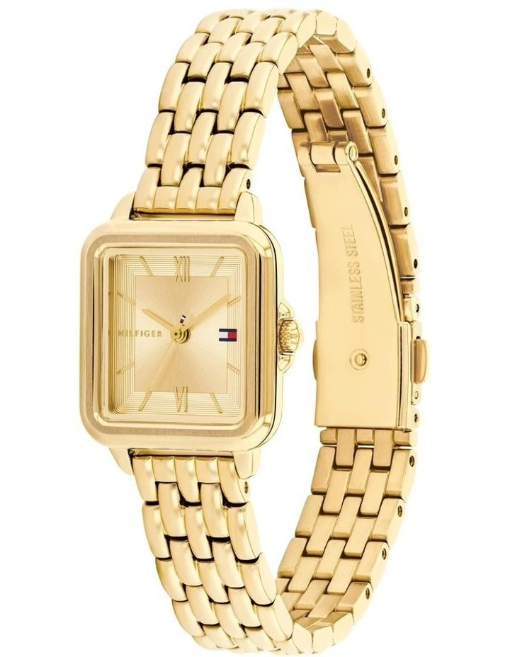 Mia Ionic Plated Thin Steel Dial 1782832 Watch in Champagne image 2