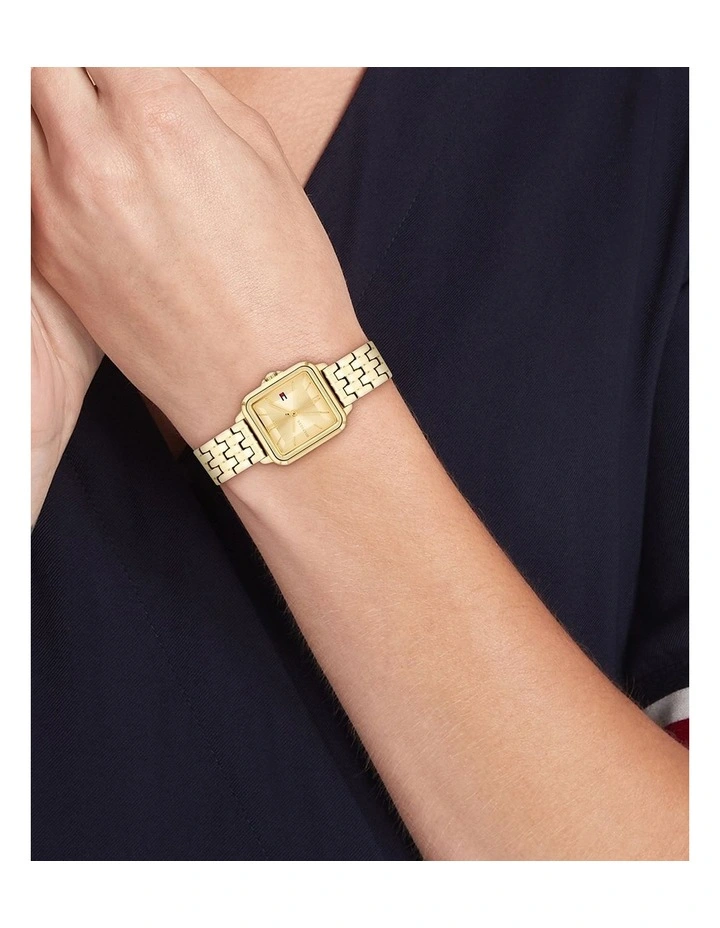 Mia Ionic Plated Thin Steel Dial 1782832 Watch in Champagne image 4