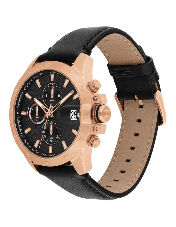 Jameson Leather Dial 1792194 Watch in Black image 2