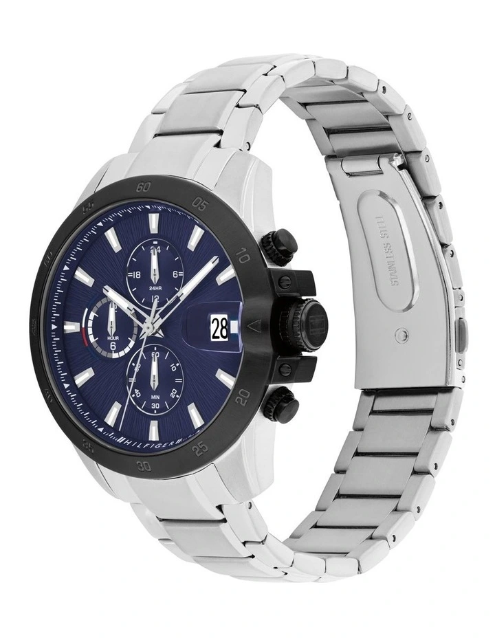 Jameson Stainless Steel Dial 1792198 Watch in Navy image 2