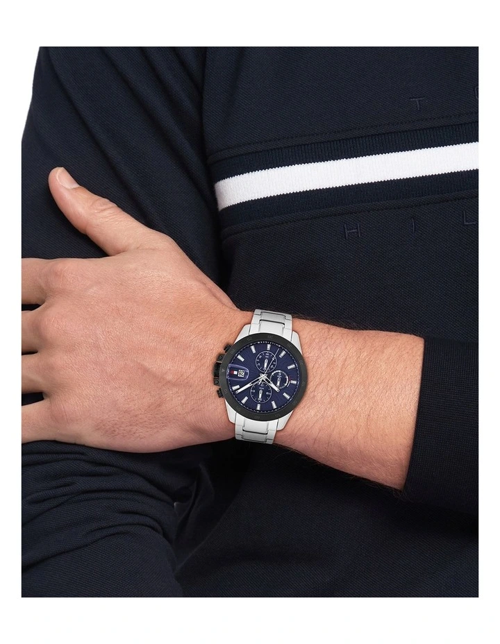 Jameson Stainless Steel Dial 1792198 Watch in Navy image 4