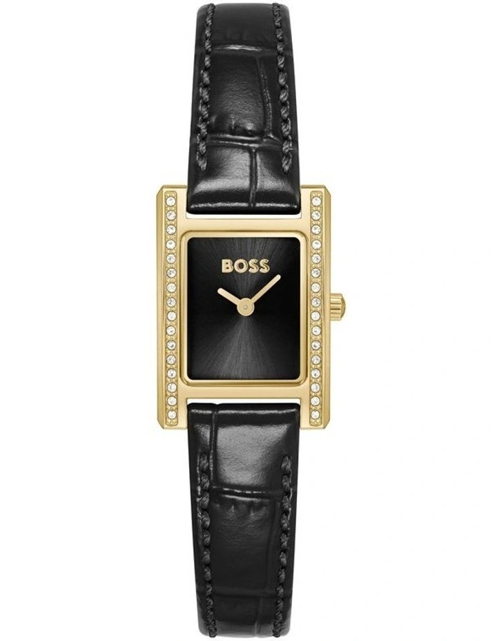 Lucy Precious Leather Dial 1502813 Watch in Black image 1