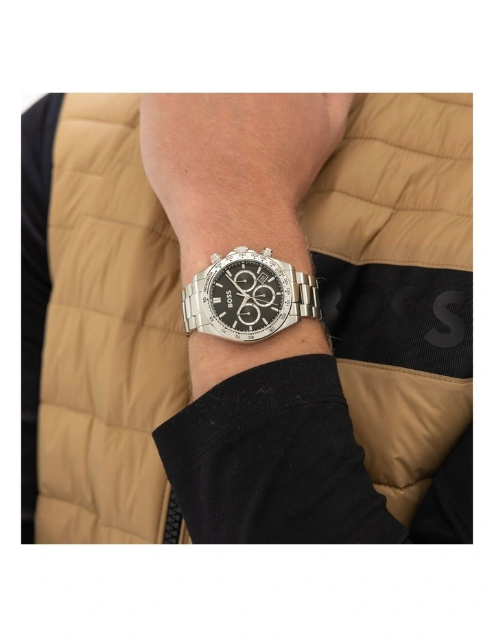 Hero Stainless Steel Dial 1514267 Watch in Black image 4