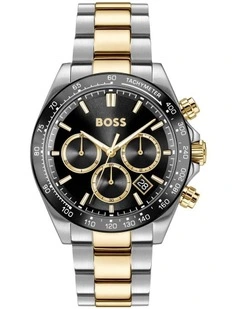 Hero Two Tone Stainless Steel Dial 1514269 Watch in Black