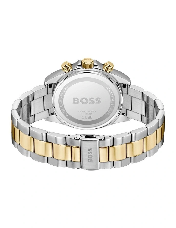 Hero Two Tone Stainless Steel Dial 1514269 Watch in Black image 3