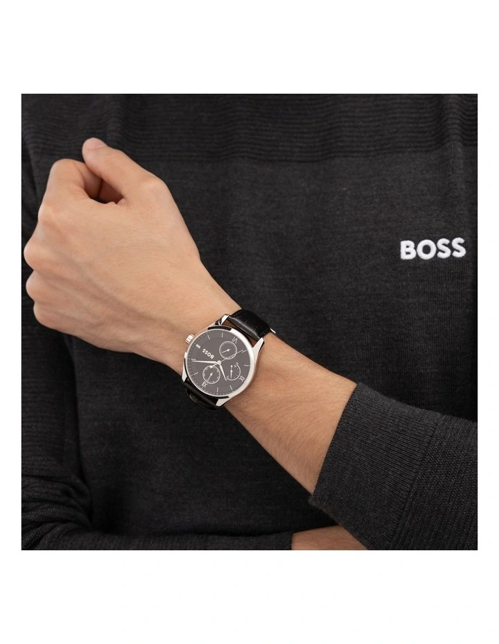 Principle Master Calfskin Dial Watch 1514272 in Black image 4