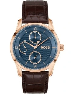 Principle Master Brown Calfskin Dial 1514273 Watch in Blue