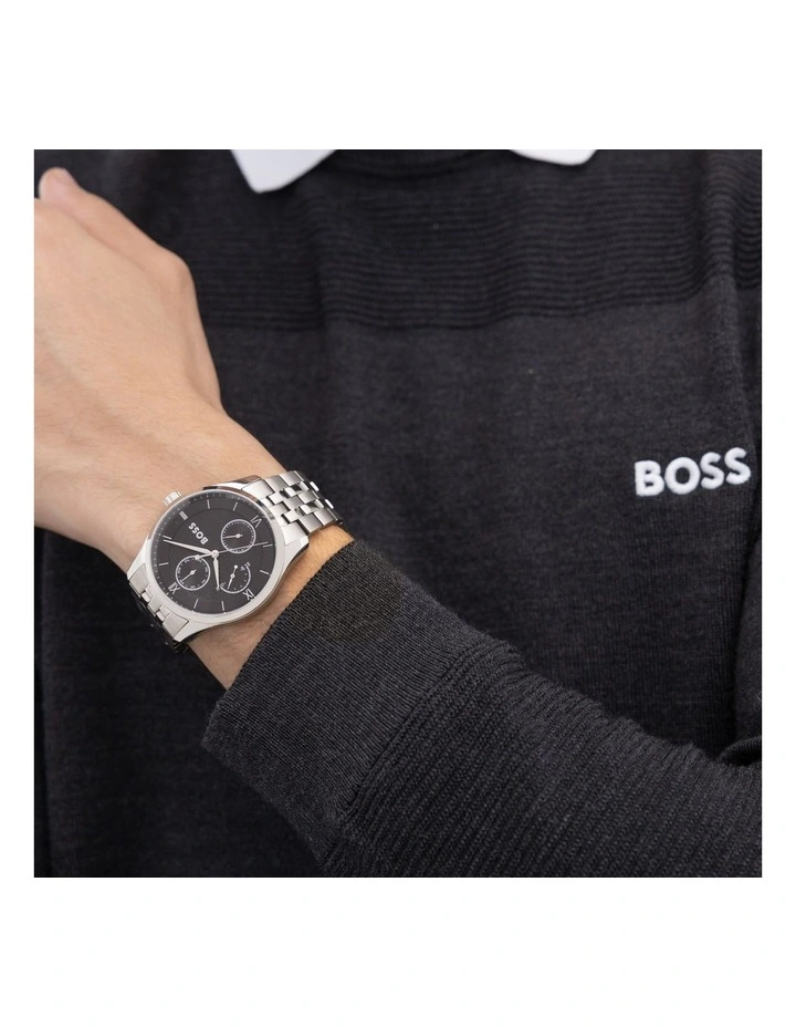 Principle Master Stainless Steel Dial 1514274 Watch in Black image 4