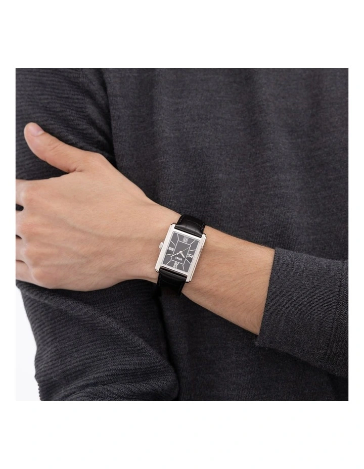 Principle Dress Leather Dial 1514277 Watch in Black image 4