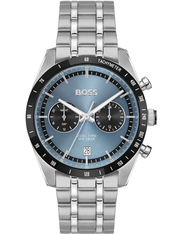 Tourmaster Stainless Steel Dial 1514286 Watch in Blue image 1