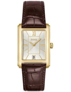 Principle Dress Leather Dial 1514300 Watch in Brown