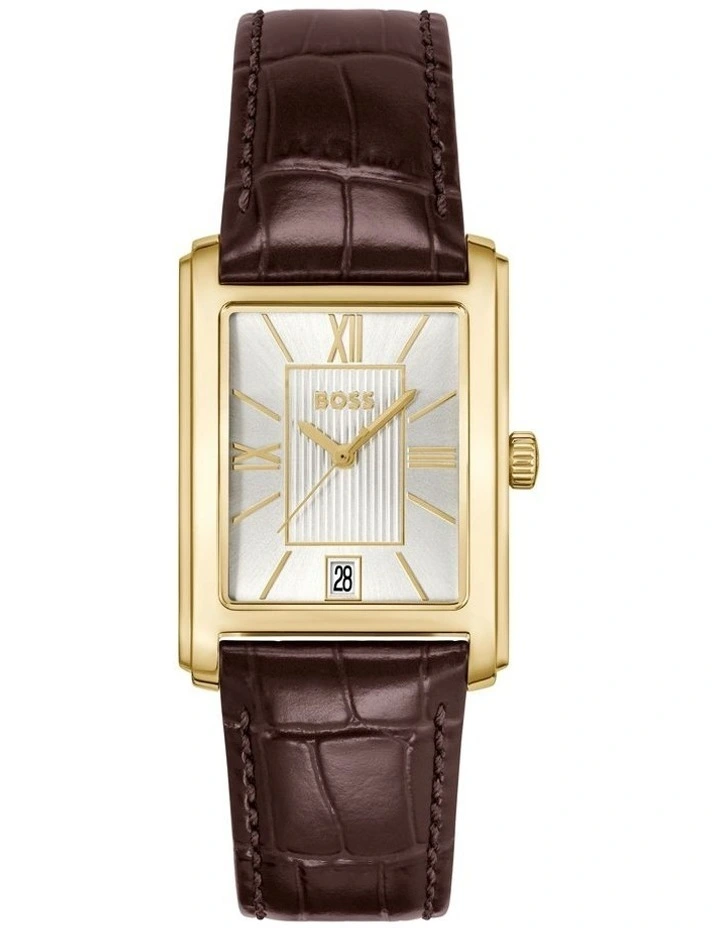 Principle Dress Leather Dial 1514300 Watch in Brown image 1