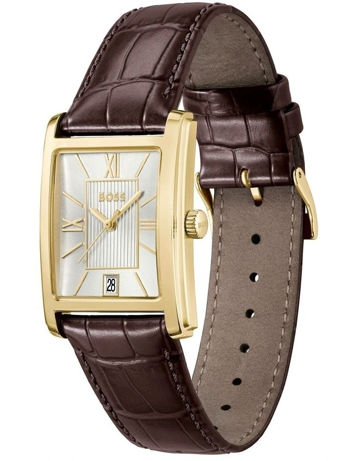 Principle Dress Leather Dial 1514300 Watch in Brown image 2