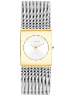 Pulse Stainless Steel Dial 25100139 Watch in Silver White