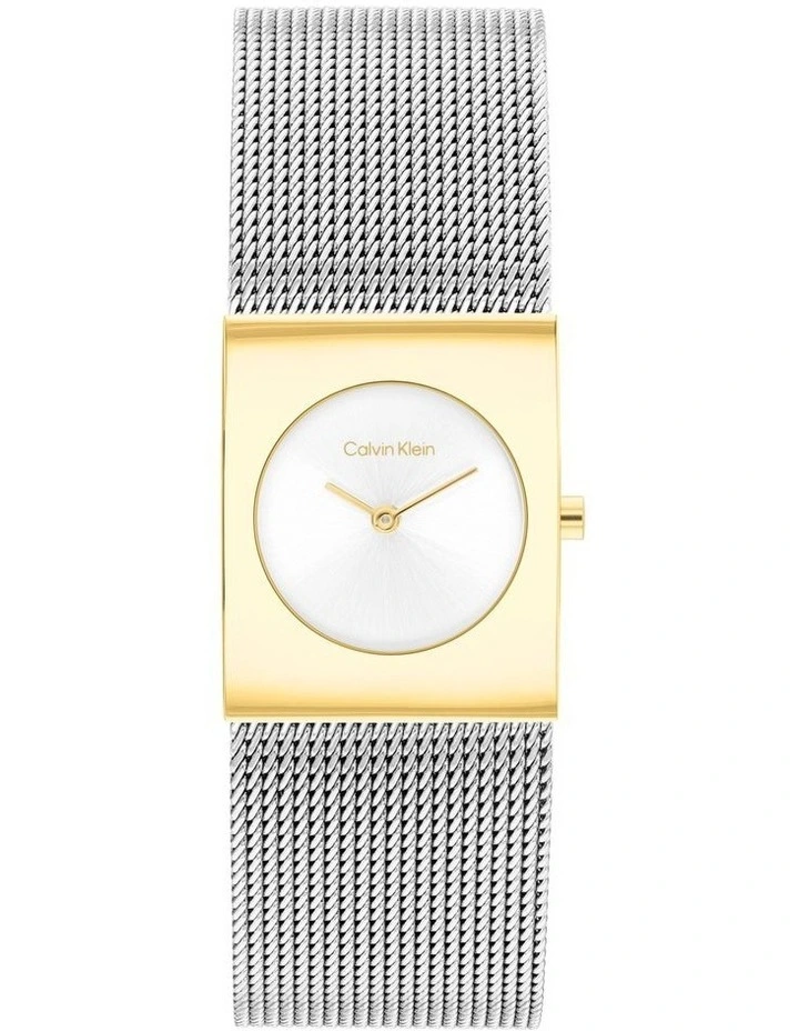 Pulse Stainless Steel Dial 25100139 Watch in Silver White image 1