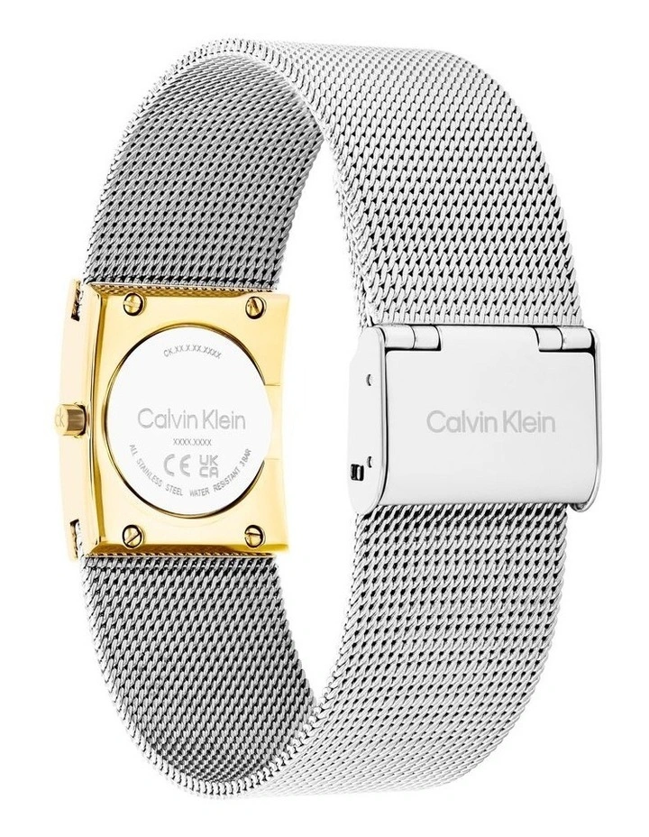 Pulse Stainless Steel Dial 25100139 Watch in Silver White image 3
