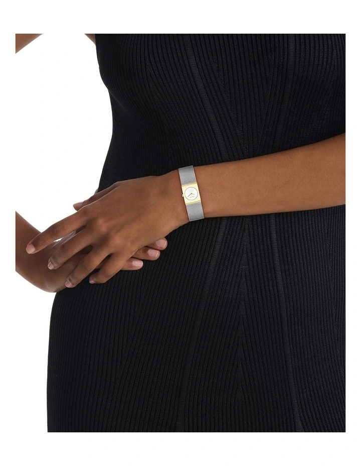 Pulse Stainless Steel Dial 25100139 Watch in Silver White image 4