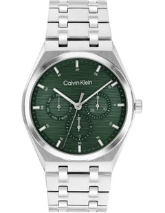 Motion Stainless Steel Dial Watch 25200521 in Green