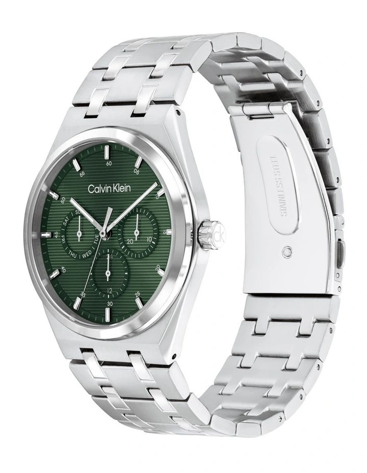 Motion Stainless Steel Dial Watch 25200521 in Green image 2