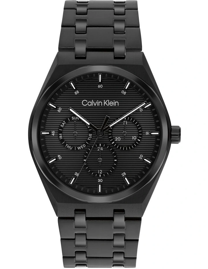 Motion Ionic Plated Steel Dial Watch 25200522 in Black image 1