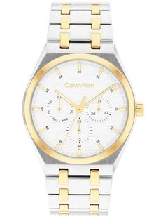 Motion Stainless Steel Dial Watch 25200533 in White