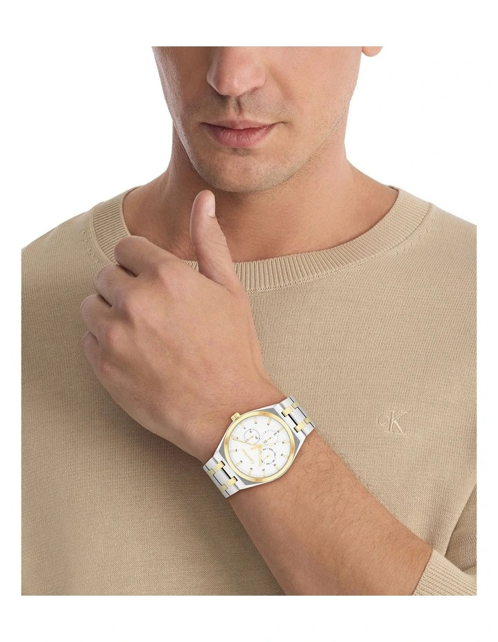 Motion Stainless Steel Dial Watch 25200533 in White image 4