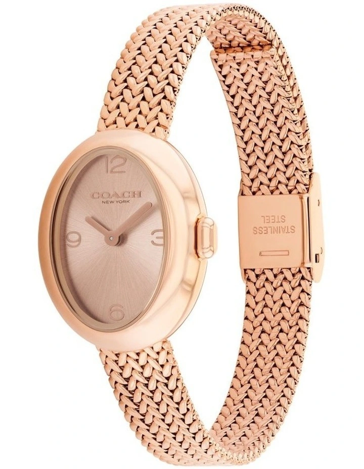 Sammy Ionic Plated Steel Watch 14504568 in Rose Gold image 2