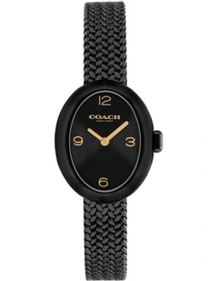 Sammy Ionic Plated Steel Watch 14504569 in Black