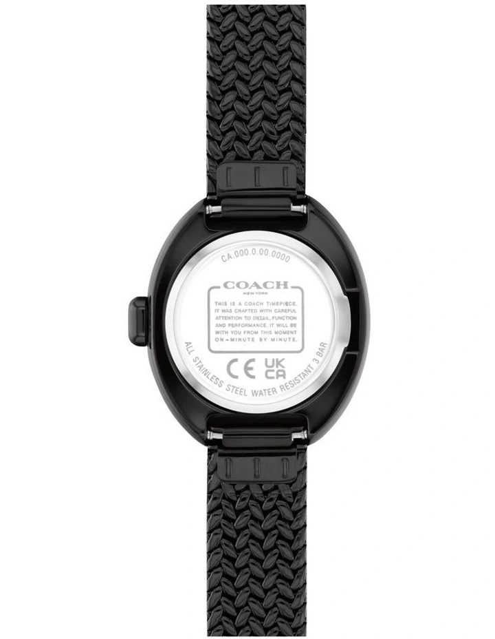 Sammy Ionic Plated Steel Watch 14504569 in Black image 3