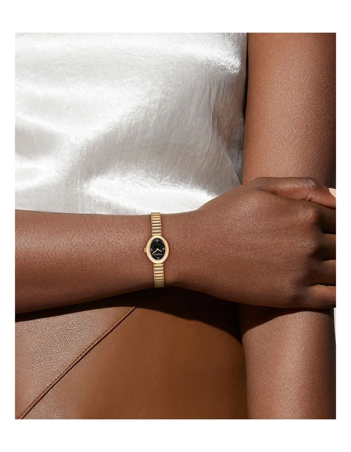 Sammy Ionic Plated Steel Watch 14504571 in Black image 4