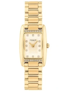 Reese Ionic Plated Steel Watch 14504588 in Light Gold