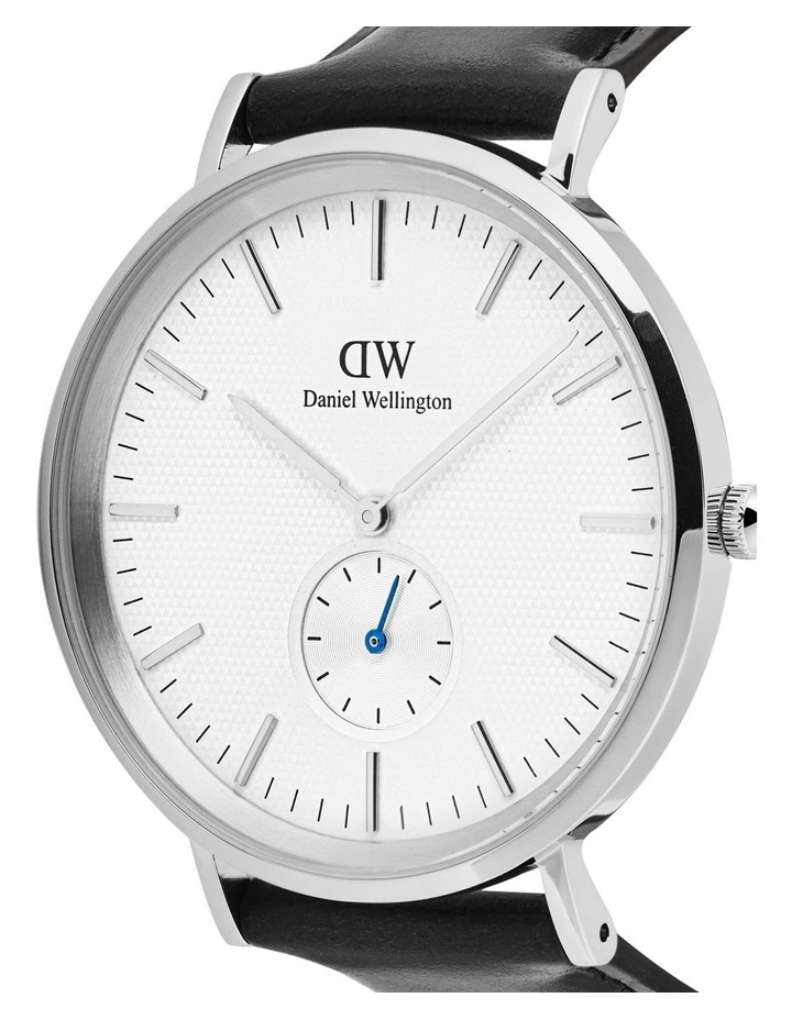 Classic Sheffield Watch 40mm in Silver image 3