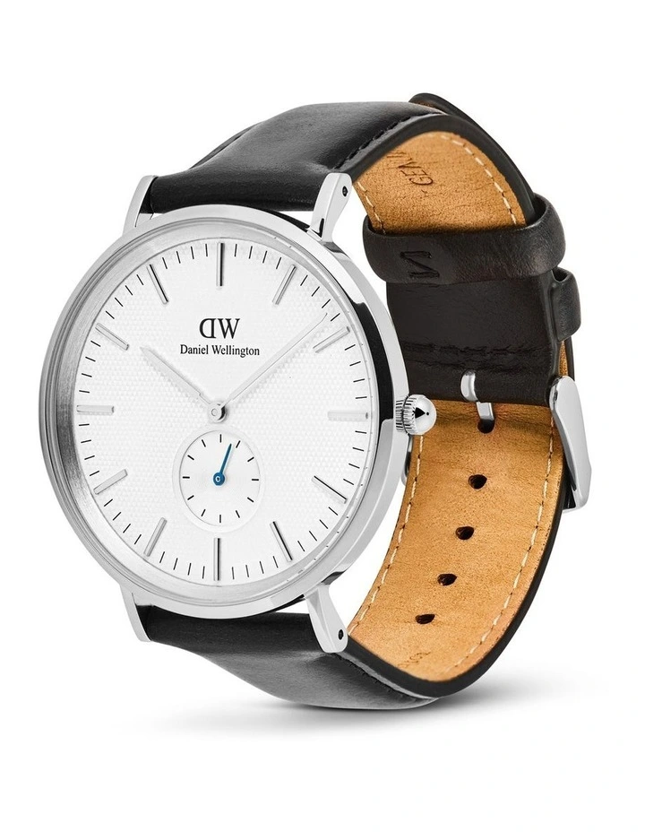 Classic Sheffield Watch 40mm in Silver image 4