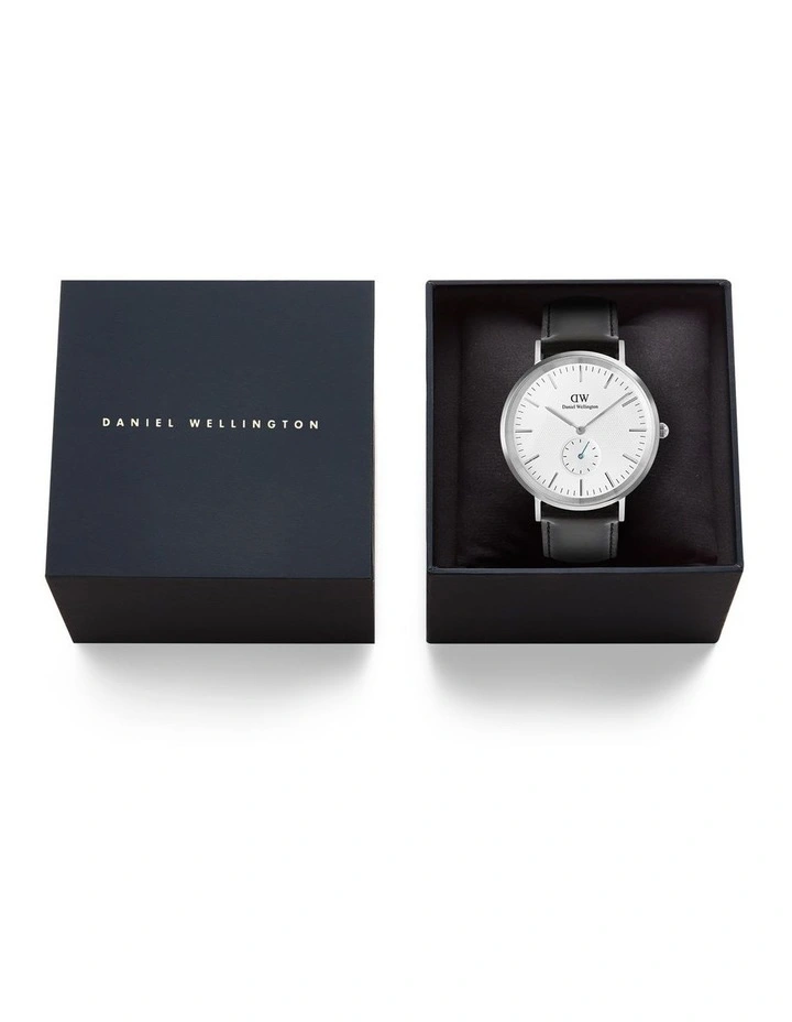 Classic Sheffield Watch 40mm in Silver image 6