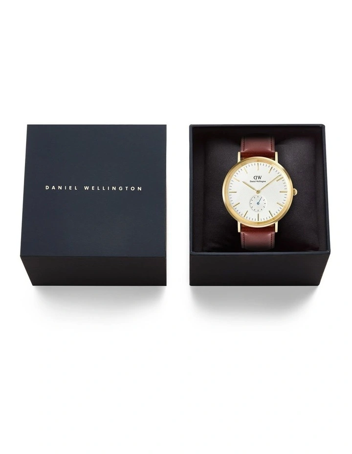 Classic St Mawes Watch 40mm in Gold image 6