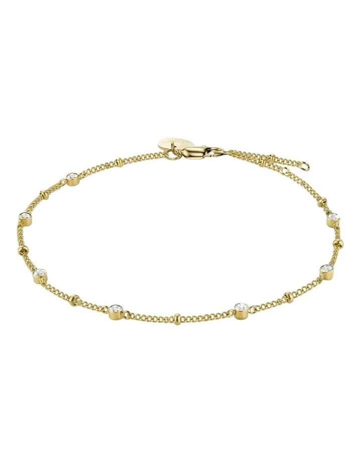 Octagon XS Champagne Watch and Bracelet Giftset in Gold image 6