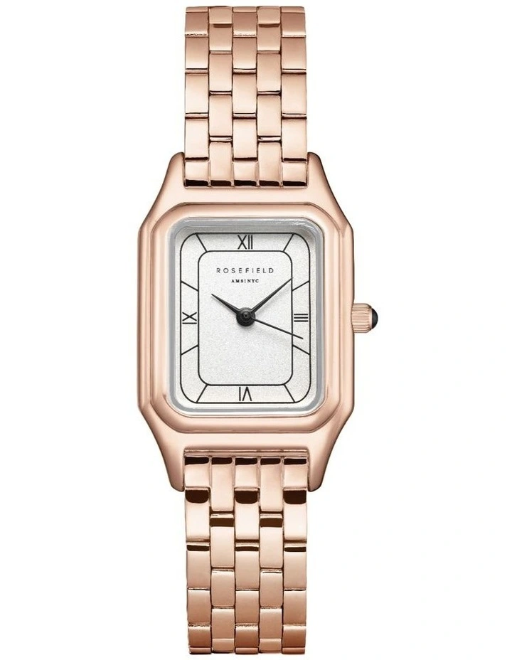 Ivy Watch 21mm OCWRSR-OC04 in White/Rose Gold-Tone image 1